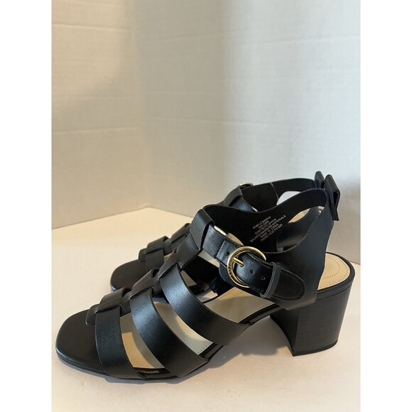 NWT  Liz Claiborne Womens Fisherman Strappy Block Chunky Heels 9.5M - Picture 10 of 14